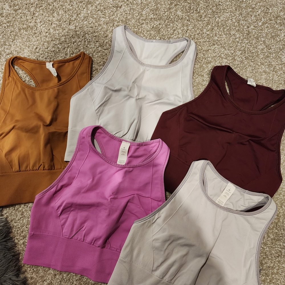 Lululemon Assorted Color Racerback Tops - Picture 2 of 2